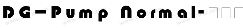 DG_Pump Normal字体转换